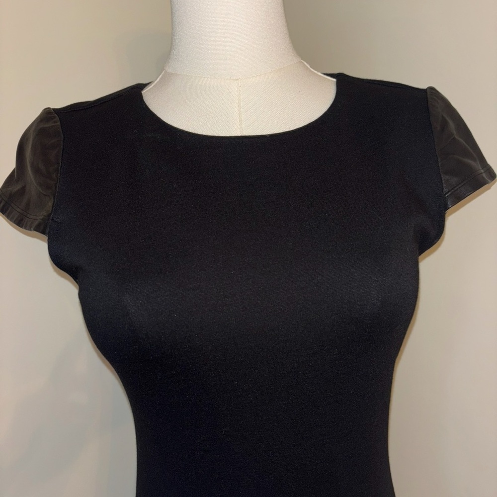 Alice + Olivia Classic Black Mini Dress - Picture 4 of 8